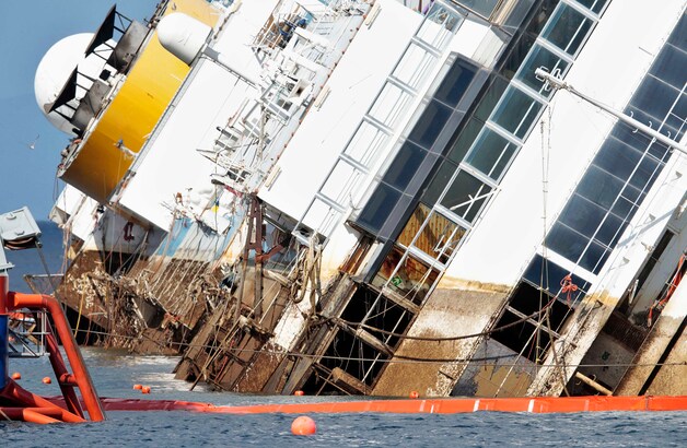 Berging Costa Concordia.