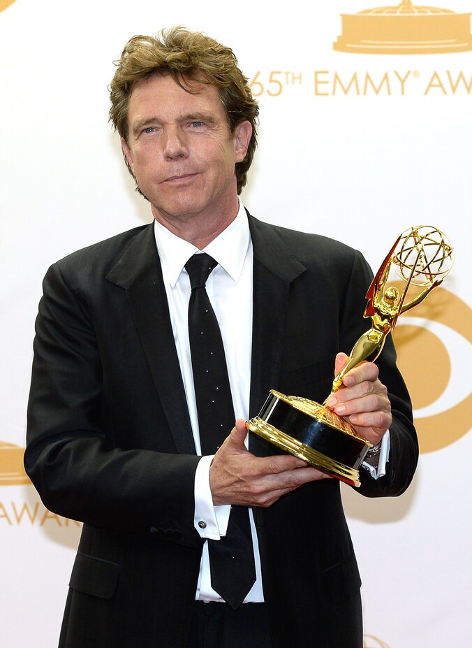 John de Mol met zijn Emmy Award