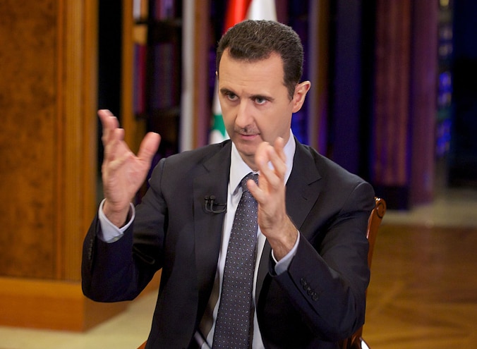 De Syrische president Bashar al-Assad