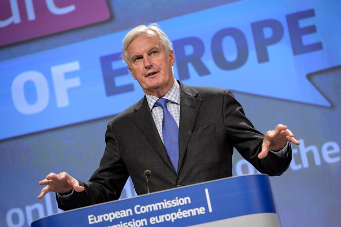 Volgens Europees commissaris voor Interne Markt, Michel Barnier werd er gisteren een principeakkoord bereikt.