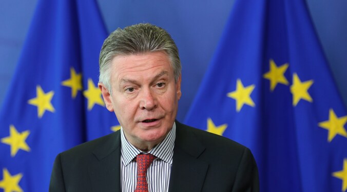 Europees commissaris Karel De Gucht.