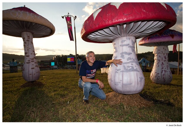 Carl Bouckaert stelt zijn domein in Chattahoochee Hills ter beschikking voor TomorrowWorld in de States.