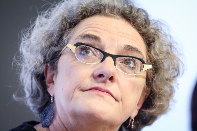 Minister van Werk Monica De Coninck.