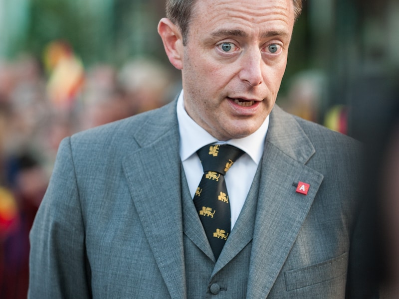 De burgemeester van Antwerpen Bart De Wever (N-VA).