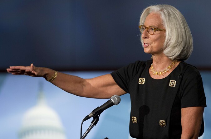 IMF-topvrouw Christine Lagarde.