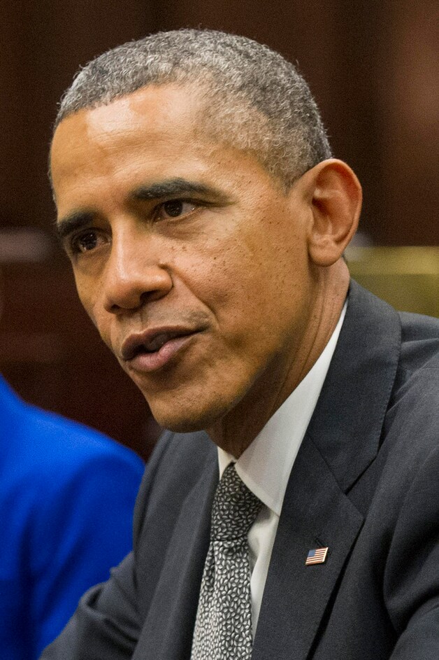 De Amerikaanse president Barack Obama.