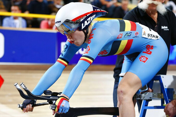 Onze landgenote Jolien D'hoore (24) had even uitzicht op goud in het omnium, maar pakte uiteindelijk zilver.