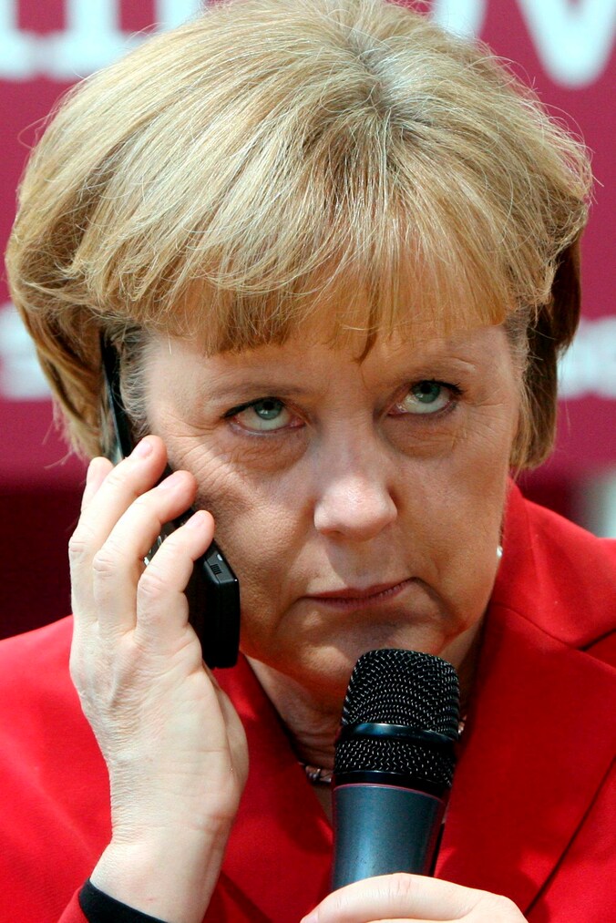 Angela Merkel.