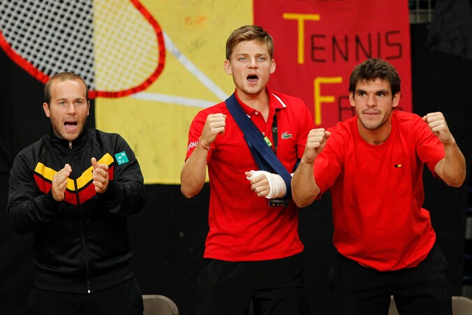 De Belgische Davis Cup-ploeg moet niet naar Oekraïne (archief)