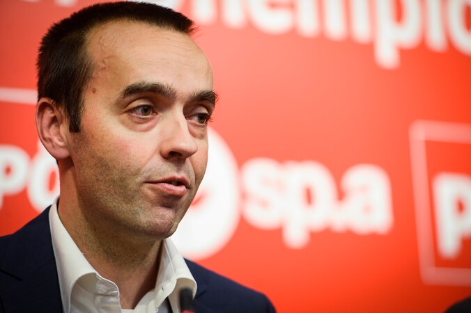 Sp.a-voorzitter Bruno Tobback.
