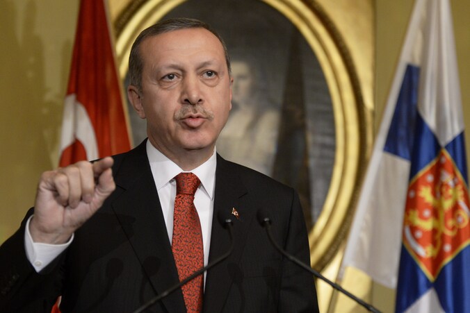 Premier Recep Tayyip Erdogan.