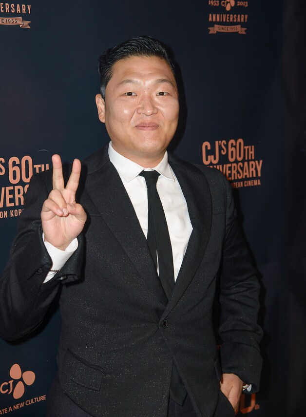 Psy, in 2013 de artiest met de meest bekeken video op YouTube.