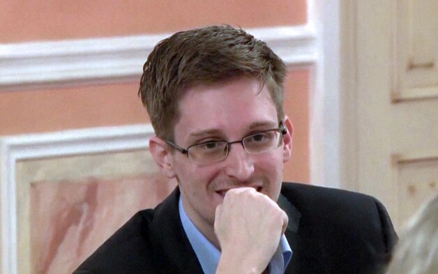 Klokkenluider Edward Snowden.