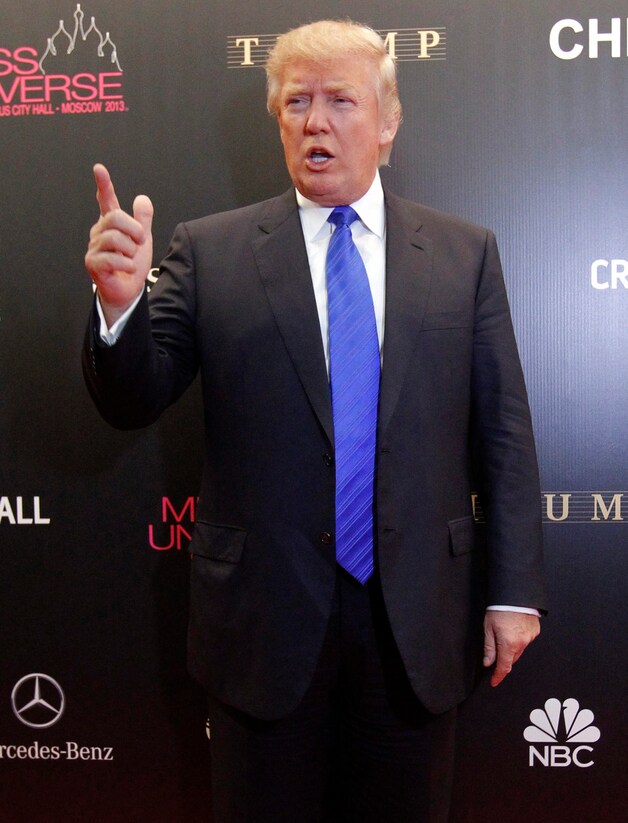 Donald Trump kwam in november 2013 naar Moskou afgezakt voor de Miss Universe-verkiezing.
