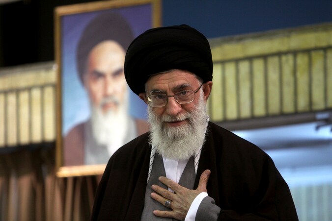 De Iraanse Ayatollah Ali Khamenei