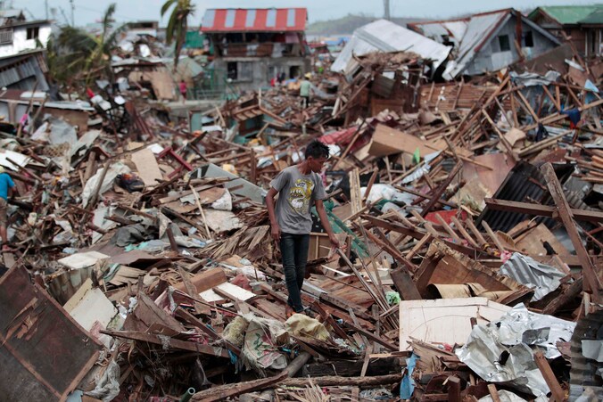 Haiyan, één van de ergste orkanen ooit geregistreerd, heeft 11 miljoen Filipino's getroffen.