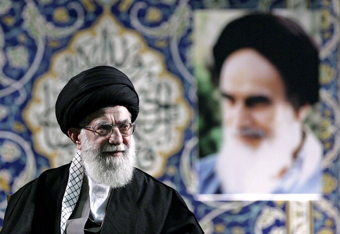 Ayatollah Ali Khamenei.