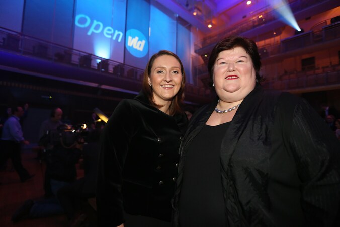 Gwendolyn Rutten en Maggie De Block.