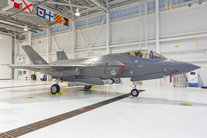 De F-35 van Lockheed Martin.