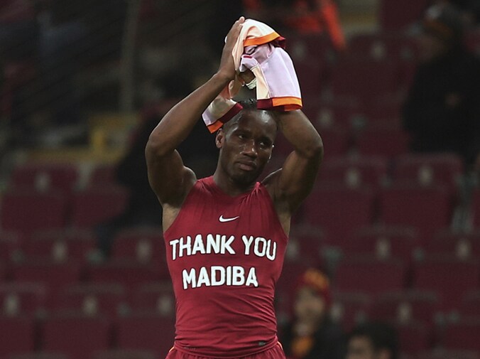 Didier Drogba komt uit het Afrikaanse Ivoorkust.