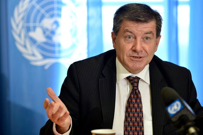 Directeur-generaal Guy Ryder van de Internationale Arbeidsorganisatie (ILO).