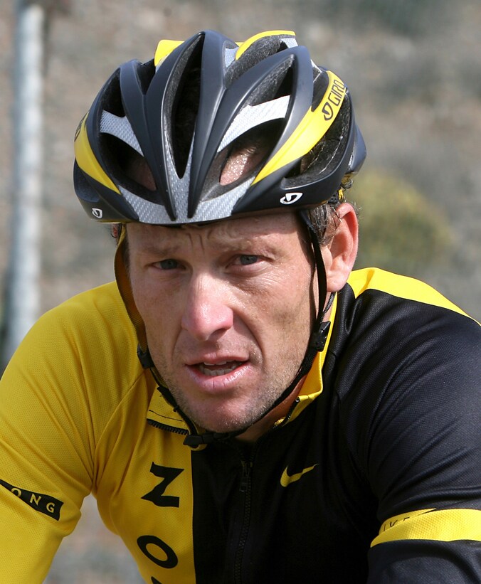 Lance Armstrong.