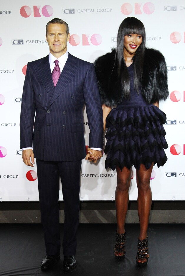 Vladislav Doronin en Naomi Campbell.