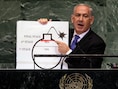 Onlangs toonde de Israëlische premier Netanyahu nog zijn grafische voorstelling van het Iraanse kernprogramma aan de Algemene Vergadering van de Verenigde Naties.