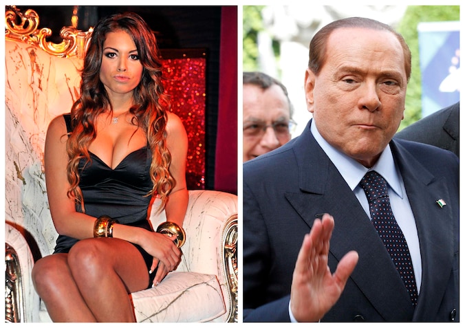 Ruby en Silvio Berlusconi.