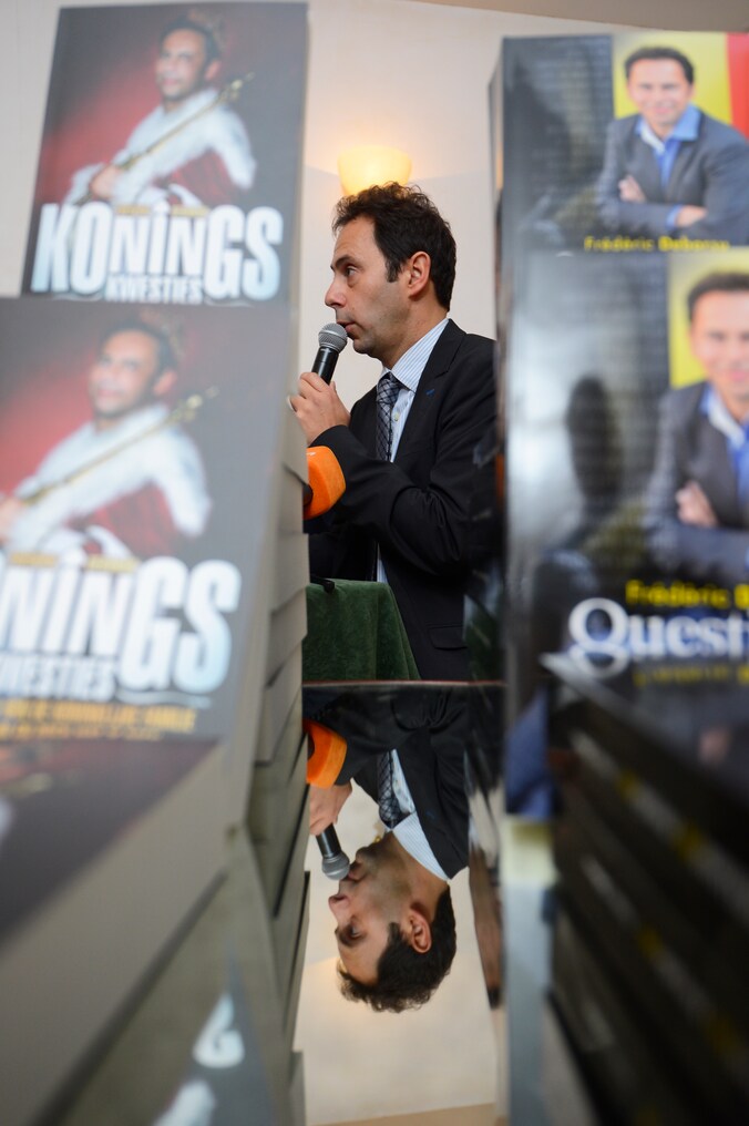 RTBF-journalist Frédéric Deborsu