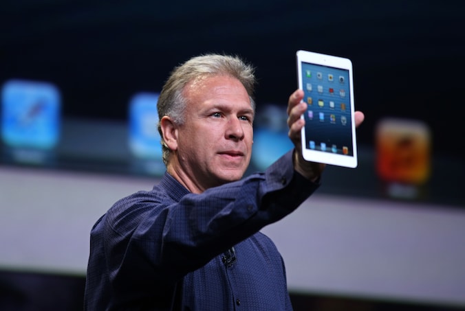 Schiller stelde in oktober de iPad Mini voor.