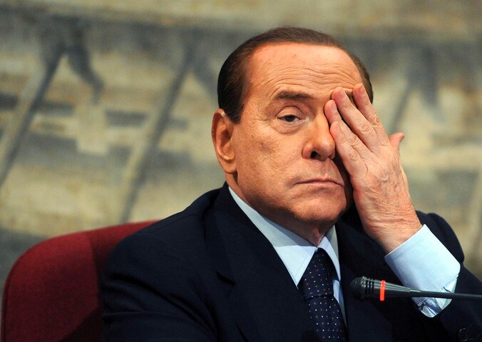 De voormalige Italiaanse premier Silvio Berlusconi.