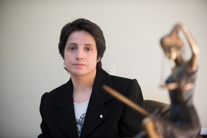 Nasrin Sotoudeh.
