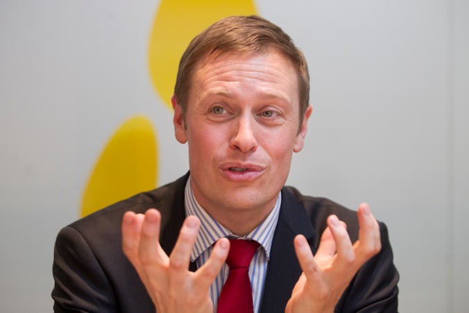 Karel Van Eetvelt van zelfstandigenorganisatie Unizo.