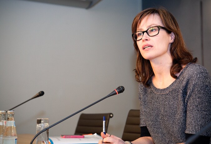 Vlaams minister Freya Van den Bossche (sp.a).
