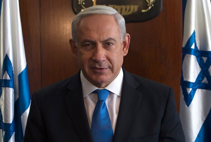 De Israëlische premier Benjamin Netanyahu.