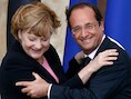 De relaties tussen de Duitse bondskanselier Angela Merkel en de Franse president Hollande zijn al een tijdje niet meer zo goed.