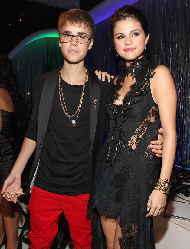 Justin Bieber en zijn ex Selena Gomez.