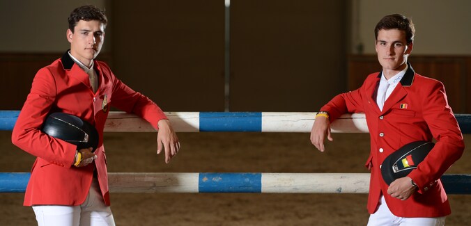 Nicola (links) en Olivier.