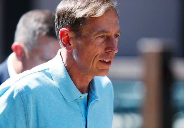 De gevallen CIA-chef David Petraeus.