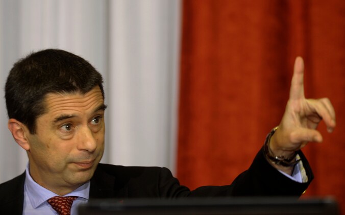 Minister Vitor Gaspar.