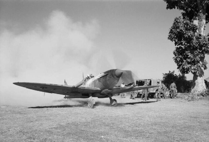 Illustratiebeeld Spitfire.