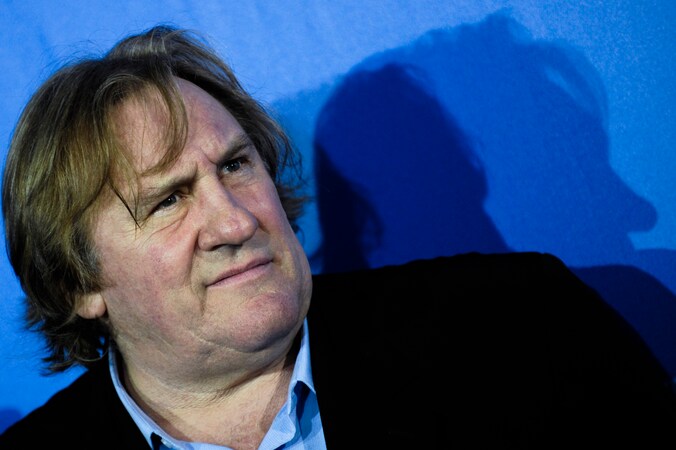 De Franse acteur Gérard Depardieu.