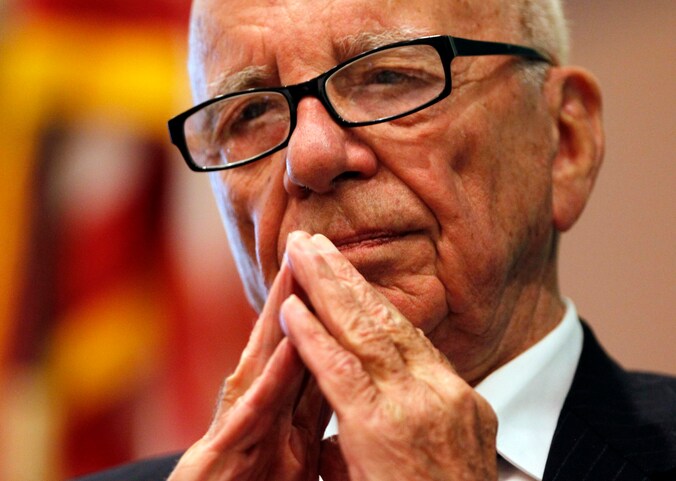 Ruper Murdoch, de ceo van New Corp.