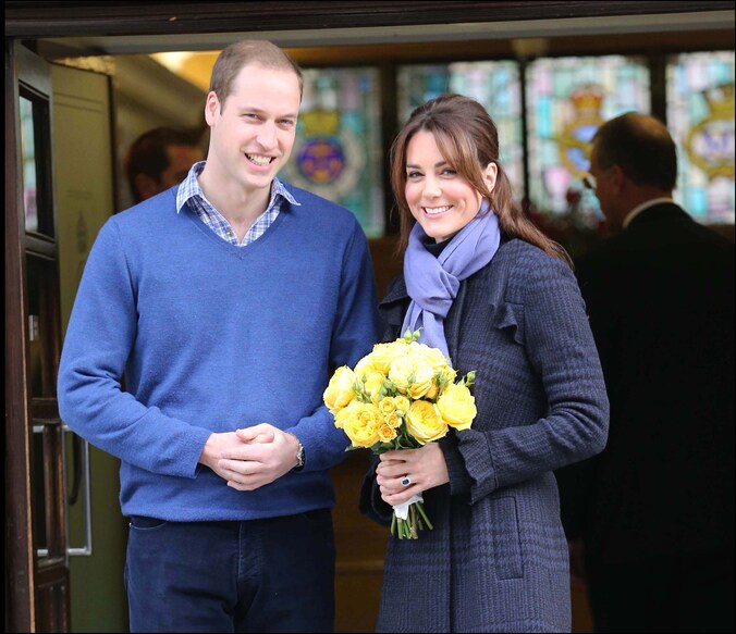 De geboorte van het eerste kind van prins William en hertogin Kate wordt verwacht in juli.