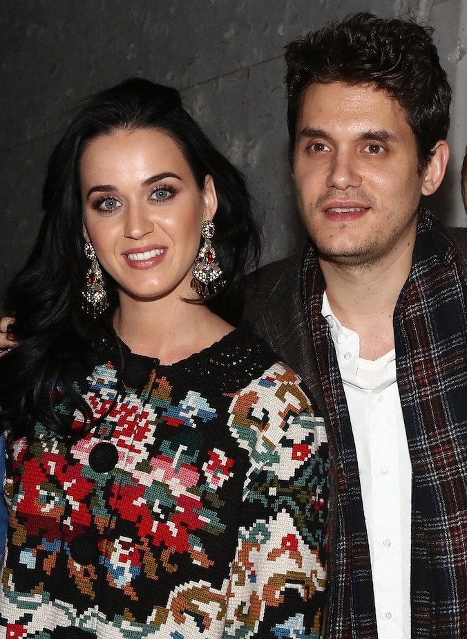 John Mayer en zijn huidige vriendin Katy Perry.