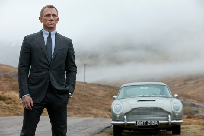 Bond in Skyfall.