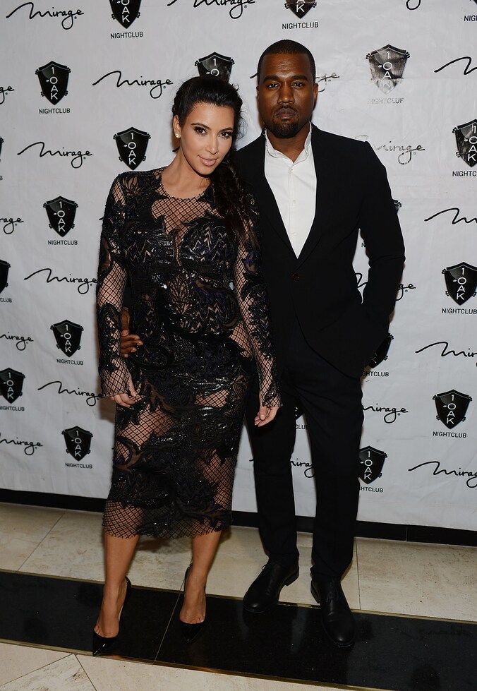 Kim Kardashian en Kanye West zijn al een negental maanden samen.
