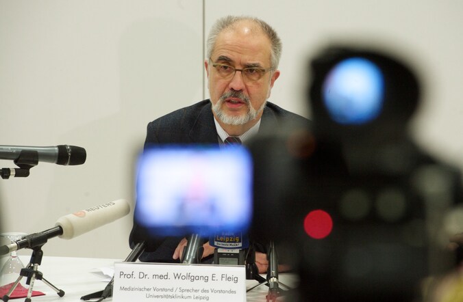 Woordvoerder Wolfgang E Fleig van het ziekenhuis.