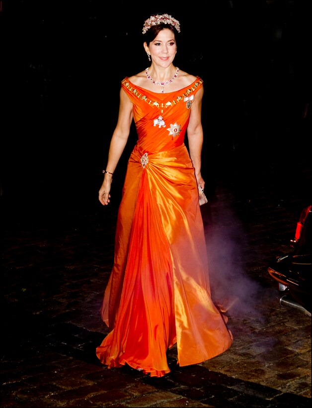 Kroonprinses Mary en Hertogin Kate.